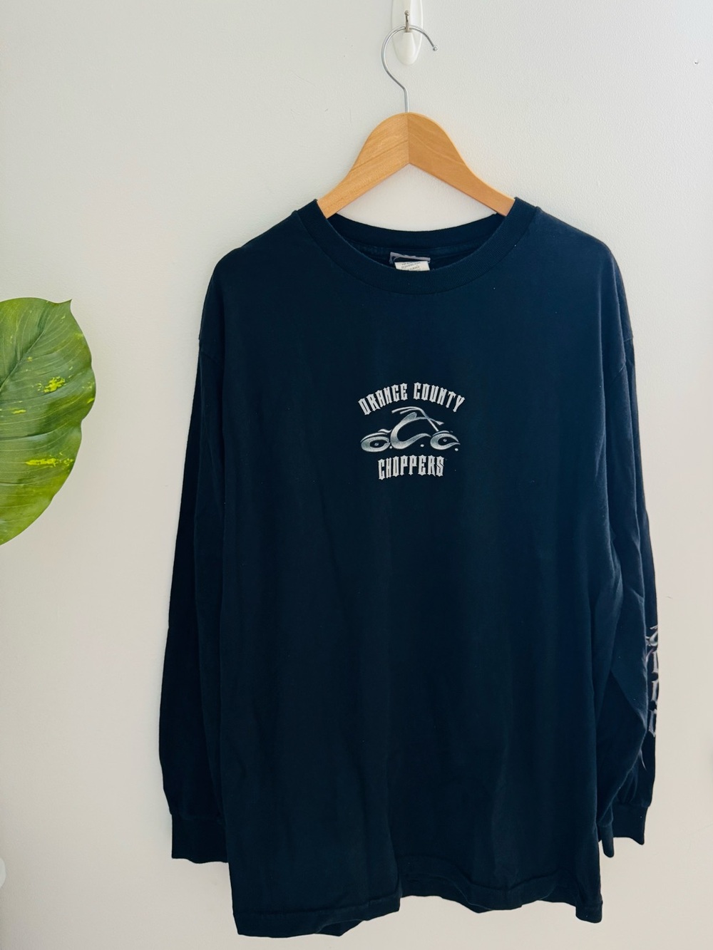 Vintage Y2K Orange County Choppers OCC Long Sleeve Biker Graphic Tee β L